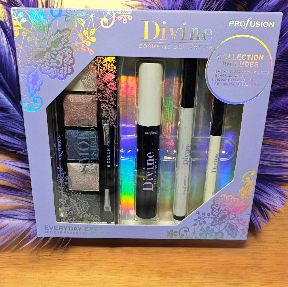 Profusion Divine Cosmetic Collection -  Smoky 4pc Eye Enhancing Collection - NIB